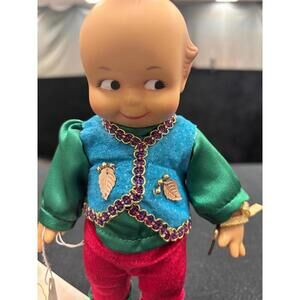 Kewpie Doll Effenbee Vintage 1 of Seven Dwarfs 8” W Hang tag 2000